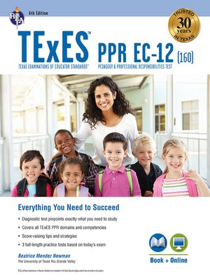 cover image of TExES PPR EC-12 (160) Book Online